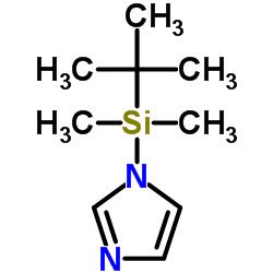 tert-Butyldimethylsilylimidazole Structure