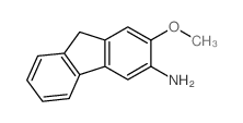 2-methoxy-9H-fluoren-3-amine结构式