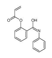 [2-(phenylcarbamoyl)phenyl] prop-2-enoate结构式