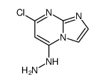 7-chloro-5-hydrazino-imidazo[1,2-a]pyrimidine Structure