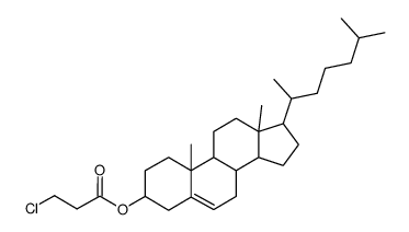 Cholesteryl 3-chloropropionate结构式