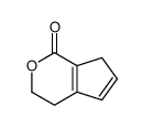 4,7-dihydro-3H-cyclopenta[c]pyran-1-one Structure