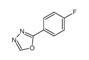 1,3,4-Oxadiazole,2-(4-fluorophenyl)-(9CI) Structure