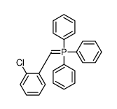 (2-chlorophenyl)methylidene-triphenyl-λ5-phosphane Structure