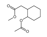 methyl 2-(2-acetyloxycyclohexyl)acetate结构式