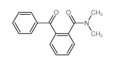 Benzamide,2-benzoyl-N,N-dimethyl- Structure