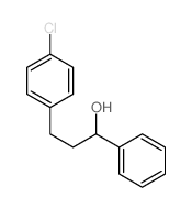 Benzenepropanol,4-chloro-a-phenyl- structure