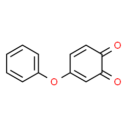 3,5-Cyclohexadiene-1,2-dione,4-phenoxy-(9CI) structure