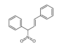 (3-nitro-3-phenylprop-1-enyl)benzene结构式