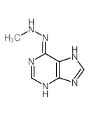9H-Purine,6-(2-methylhydrazinyl)- picture