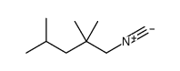 1-isocyano-2,2,4-trimethylpentane Structure