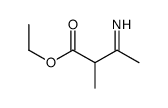 ethyl 3-imino-2-methylbutanoate Structure