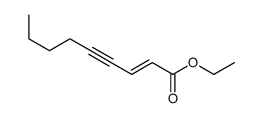 ethyl non-2-en-4-ynoate结构式