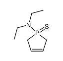 N,N-diethyl-1-sulfanylidene-2,5-dihydro-1λ5-phosphol-1-amine Structure