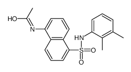 N-[5-[(2,3-dimethylphenyl)sulfamoyl]naphthalen-1-yl]acetamide Structure