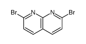 2,7-二溴-1,8-萘啶结构式
