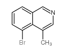 5-Bromo-4-methylisoquinoline structure