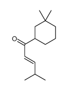 1-(3,3-dimethylcyclohexyl)-4-methylpent-2-en-1-one结构式