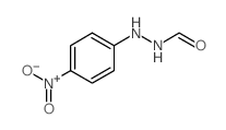 2-(p-NITROPHENYL)HYDRAZIDE FORMIC ACID Structure