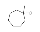 1-chloro-1-methylcycloheptane Structure