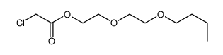 2-(2-butoxyethoxy)ethyl 2-chloroacetate结构式