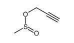 prop-2-ynyl methanesulfinate Structure