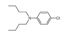 N,N-Dibutyl-4-chlorobenzenamine结构式