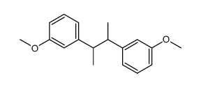 meso-2,3-bis(3'-methoxyphenyl)butane结构式