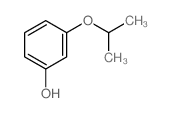 Phenol,3-(1-methylethoxy)- structure