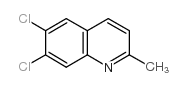 6,7-dichloro-2-methylquinoline Structure