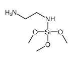 N'-trimethoxysilylethane-1,2-diamine结构式