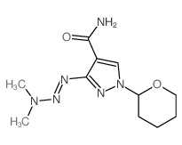 3-dimethylaminodiazenyl-1-(oxan-2-yl)pyrazole-4-carboxamide picture