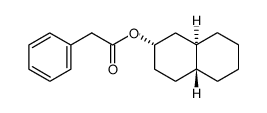 trans,trans-2-decalyl phenylacetate结构式