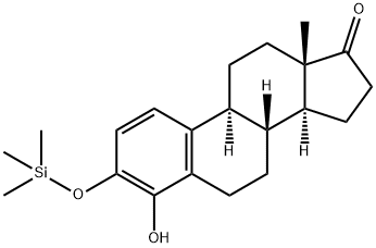 4-Hydroxy-3-[(trimethylsilyl)oxy]estra-1,3,5(10)-trien-17-one Structure