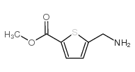 Methyl5-(aminomethyl)thiophene-2-carboxylate structure