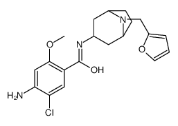 4-amino-5-chloro-N-[8-(furan-2-ylmethyl)-8-azabicyclo[3.2.1]octan-3-yl]-2-methoxybenzamide Structure