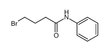 4-bromobutanoic acid N-phenylamide结构式