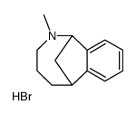 2-Methyl-1,2,3,4,5,6-hexahydro-1,6-methano-2-benzazocine hydrobromide Structure