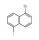 1-bromo-5-iodonaphthalene Structure