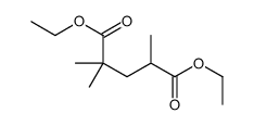 diethyl 2,2,4-trimethylpentanedioate Structure