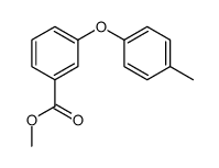 Methyl 3-(p-tolyloxy)benzoate Structure