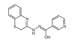 N'-(2H-1,4-benzothiazin-3-yl)pyridine-3-carbohydrazide Structure