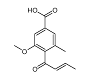 Pyrenochaetic acid结构式