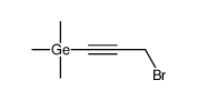 3-bromoprop-1-ynyl(trimethyl)germane Structure