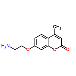 2H-1-Benzopyran-2-one,7-(2-aminoethoxy)-4-methyl-(9CI)结构式