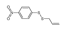 1-allyl-2-(4-nitrophenyl)disulfane Structure