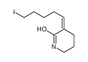 3-(5-iodopentylidene)piperidin-2-one结构式