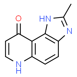 9H-Imidazo[4,5-f]quinolin-9-one,1,6-dihydro-2-methyl-(9CI) picture