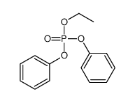 ethyl diphenyl phosphate Structure