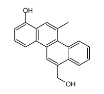 6-(hydroxymethyl)-11-methylchrysen-1-ol Structure